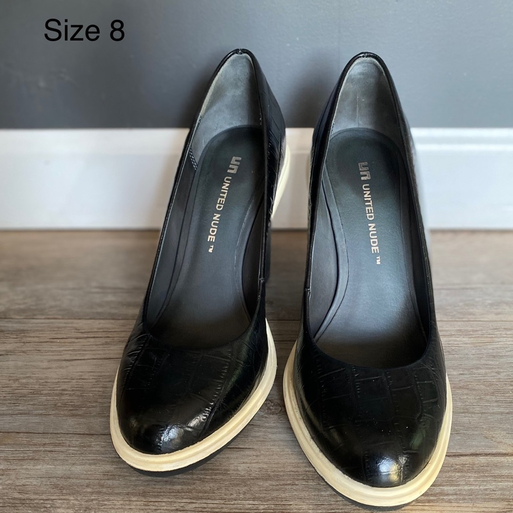 United Nude Base pump black